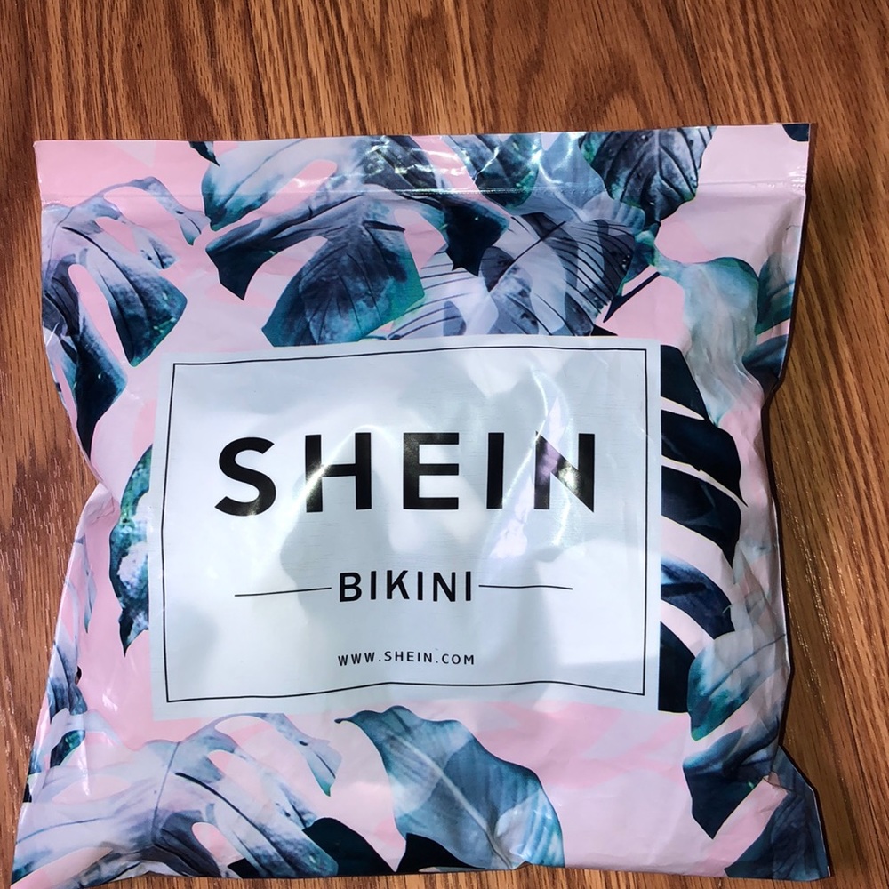 Cow print bathing suit